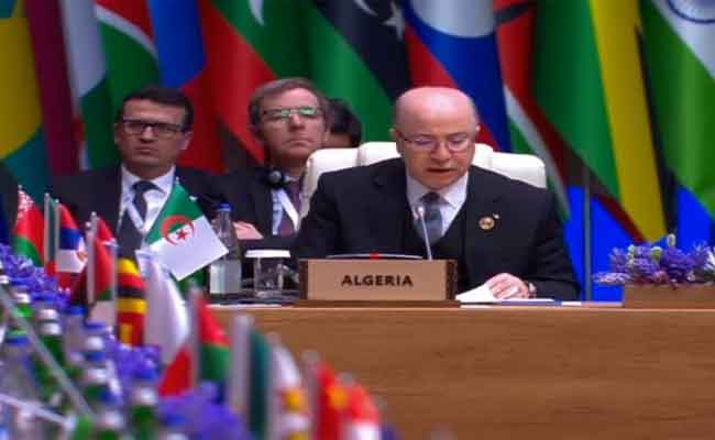 الوزير الأول يجدد دعوة الجزائر لدول حركة الانحياز “لبذل مزيد من الجهود لتكريس المبادئ التي أسست لأجلها”