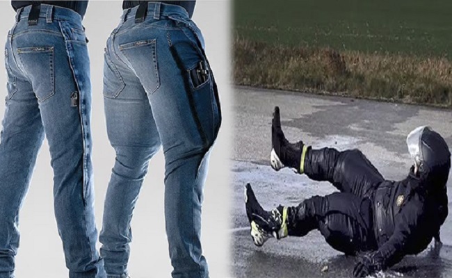 ابتكار بنطال ينتفخ عند الحوادث لحماية راكبي الدراجات…