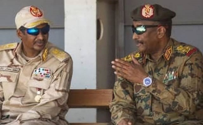 مجلس السيادة يكشف تفاصيل لقاء البرهان و حميدتي