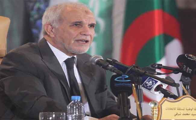 شرفي يؤكد ضرورة عصرنة إدارة وتسيير العملية الانتخابية