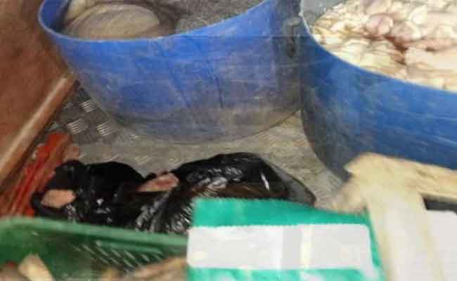 حجز كمية من أحشاء وأرجل البقر غير صالحة للاستهلاك بالمدية