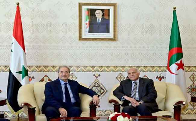 وزير خارجية سوريا في زيارة رسمية للجزائر