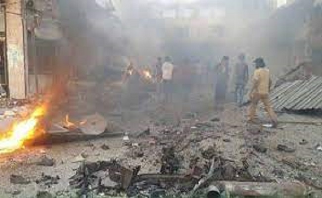 إصابة 16 شخصاً بانفجار عبوة ناسفة جنوب سوريا