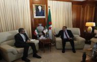 عرقاب يجري مباحثات مع السفير الإيراني بالجزائر
