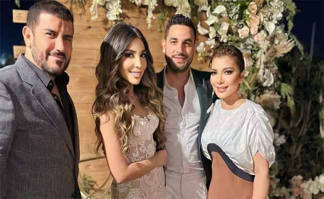 قصة حب شقيق أصالة نصري تتوج بخطوبة رسمية في أجواء عائلية بمصر…