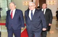 استقبال بوغالي لرئيس المجلس الوطني الفلسطيني