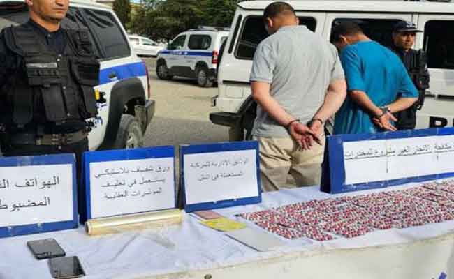 الإطاحة بشبكة إجرامية تحترف ترويج المخدرات والمهلوسات بالمدية