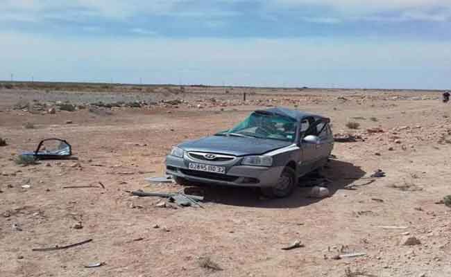 مجزرة مرورية  تخلف 6 قتلى بالنعامة