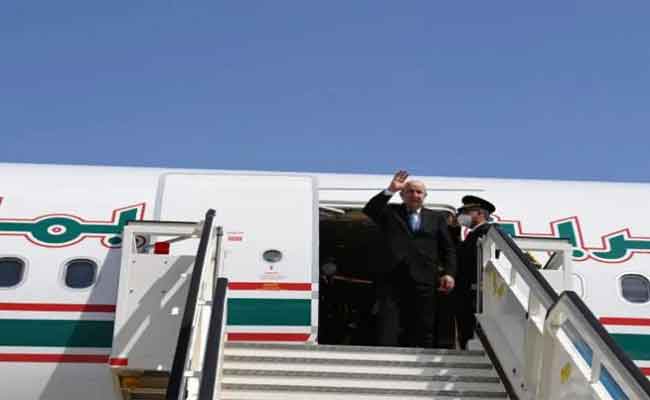 تبون يغادر البرتغال بعد زيارة الدولة دامت يومين