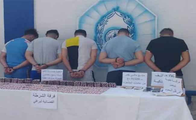 توقيف شبكة إجرامية مختصة في ترويج المهلوسات بالعاصمة