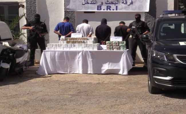 الإطاحة بشبكة إجرامية دولية تحترف المتاجرة في المخدرات بتلمسان