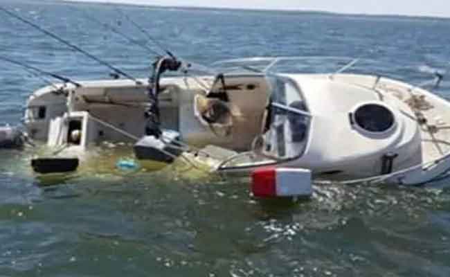 إنقاذ 13 شخصا من عائلة واحدة بعد انقلاب قارب بوهران