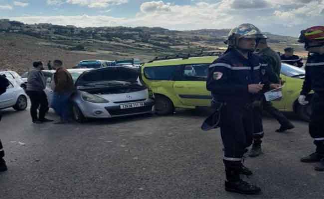 مجزرة مرورية تخلف ثلاث قتلى وثلاث مصابين بغليزان