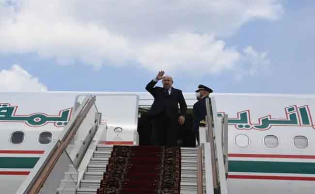 تبون يغادر روسيا بعد زيارة رسمية دامت ثلاثة أيام