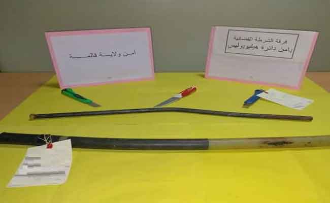 أمن ڨالمة يوقف 11 شخصا على خلفية شجار بأسلحة بيضاء