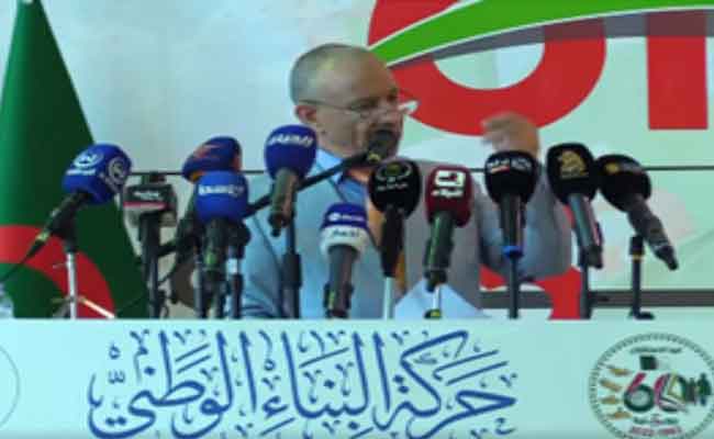 بن قرينة:”الجزائر كانت وستبقى قوية بوحدة شعبها وصلابة جبهتها الداخلية”