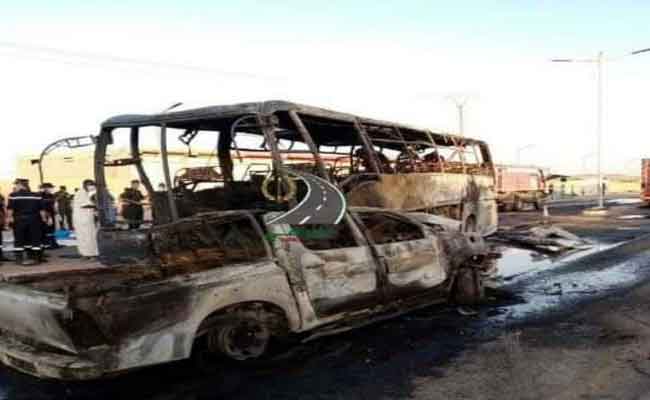 فاجعة مرورية تخلف 34 قتيلا و11 جريحا بتمنراست