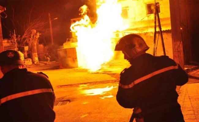 حريق محل يخلف قتيلين ومصابين بميلة