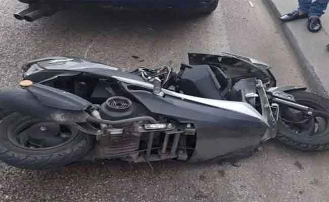 اصطدام بين دراجة نارية وشاحنة صغيرة يخلف قتيلا وجريحا بسطيف