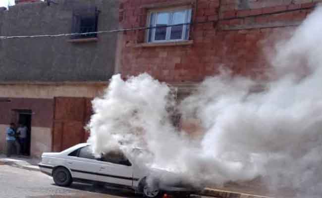 انفجار سيارة ببوقطب بالبيض