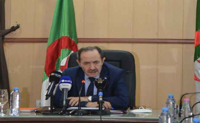 استقبال بلعابد لمفوض العلوم والتكنولوجيا لدى الاتحاد الافريقي 