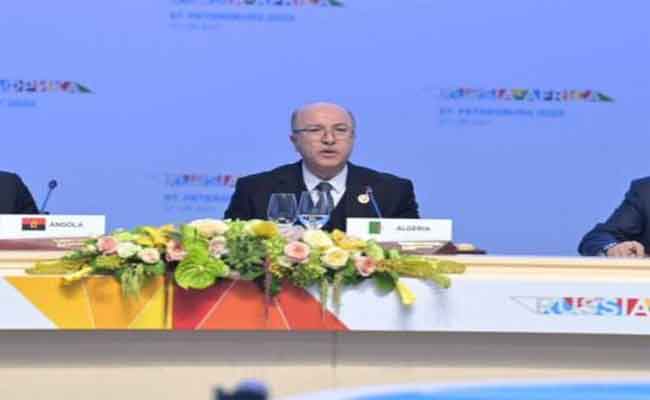 مشاركة بن عبد الرحمان في أشغال القمة الثانية روسيا-افريقيا