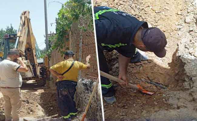 اكتشاف توصيل غير شرعي لمياه الشرب لممارسة نشاط حمام في عين الدفلى