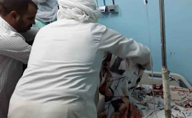 نواب عن المجلس الشعبي الوطني يتفقد مصابي حادث مرور تمنراست