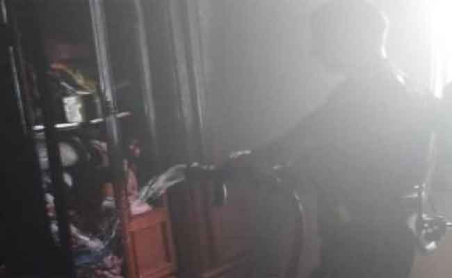 نشوب حريق بمنزل في الأخضرية بالبويرة