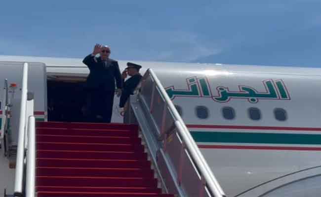 تبون يطير من الصين إلى تركيا