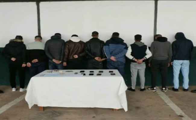 تفكيك عصابة أحياء روعت المواطنين بالبليدة