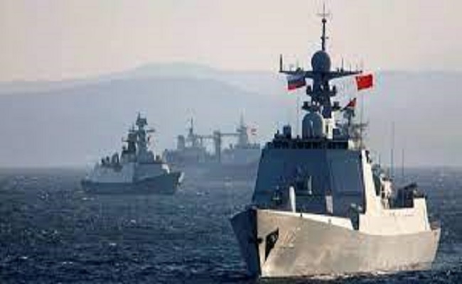 انتهاء مناورات عسكرية روسية صينية في 