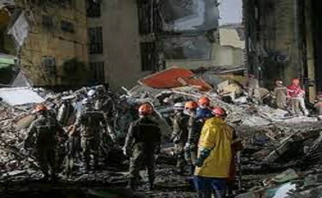 مقتل 14 شخصاً بانهيار مبنى سكني في البرازيل‎