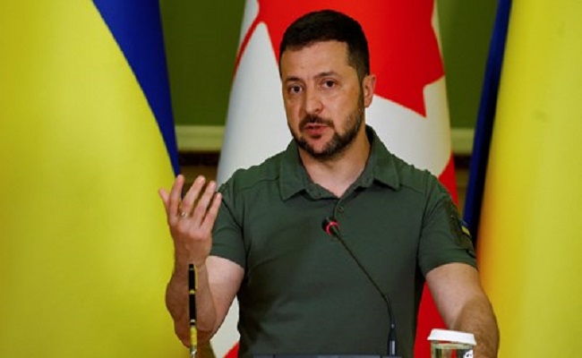 زيلينسكي يعرب عن ثقته في انضمام أوكرانيا للناتو