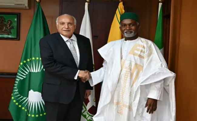 عطاف يتحادث مع نظيره النيجيري