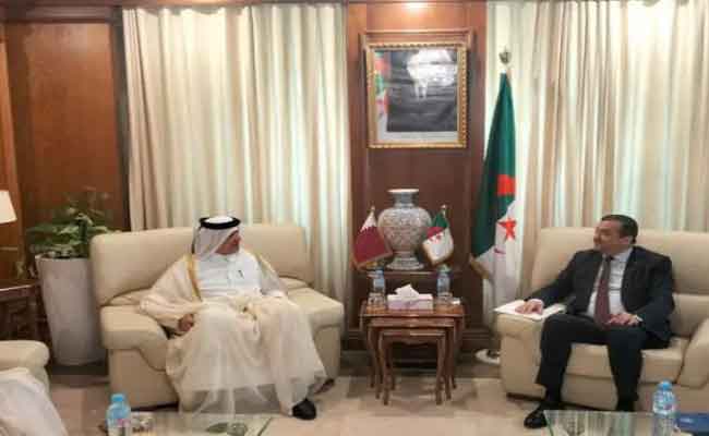 عرقاب يبحث مع السفير القطري إنجاز مشروع المركب الكيميائي “الجزائري القطري”