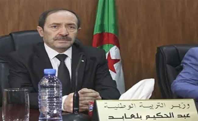 بلعابد يكشف عن عمل وزارته على إعادة النظر في شهادة التعليم المتوسط