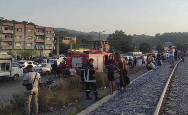 قطار ينهي حياة ثلاث أشخاص بجيجل 
