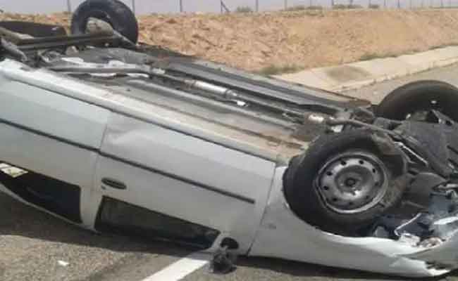 انقلاب سيارة يخلف مصرع طفلة وإصابة ثلاثة أشخاص بوهران