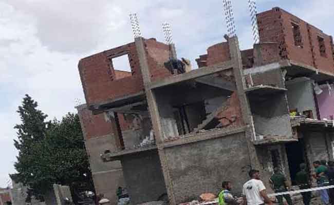 انفجار الغاز بمنزل لسطيف