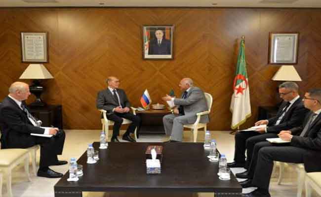 استقبال عطاف لسفراء وممثلي الدول الخمسة الأعضاء في مجموعة البريكس