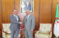 استقبال سايحي  المكلف بالأعمال بسفارة تركيا بالجزائر