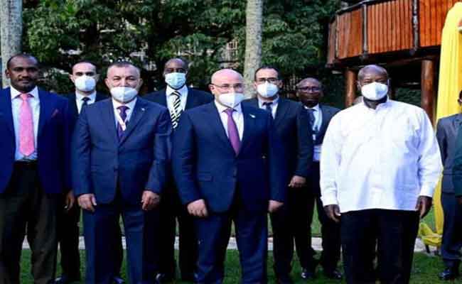 استقبال زيتوني من طرف الرئيس الأوغندي