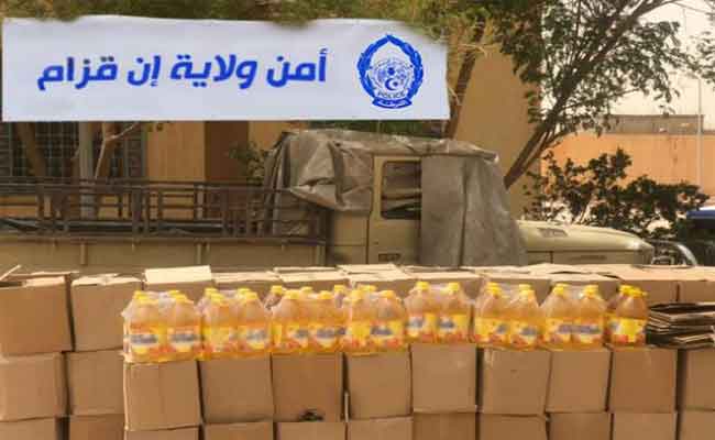 حجز كميات معتبرة من المواد الغذائية المدعمة موجهة للتهريب بإن قزام