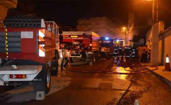 نشوب حريق بمرقد بالعاصمة