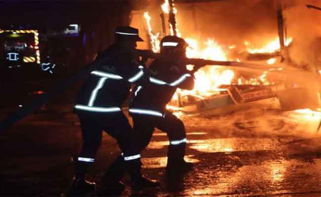 نشوب حريق بمصنع الإسمنت بمستغانم