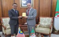 استقبال سايحي للسفير الماليزي بالجزائر