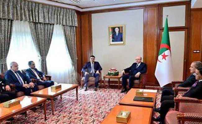 استقبال بن عبد الرحمان لوزير الزراعة الأردني