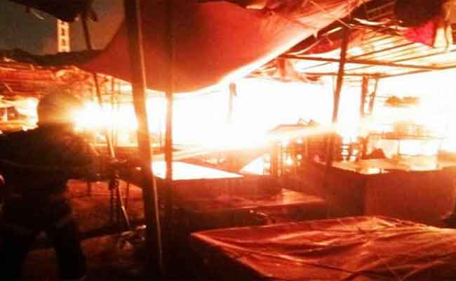 نشوب حريق جديد بسوق قصاب بالبليدة
