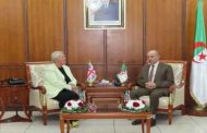 استقبال سايحي لسفيرة بريطانيا وإيرلندا الشمالية بالجزائر